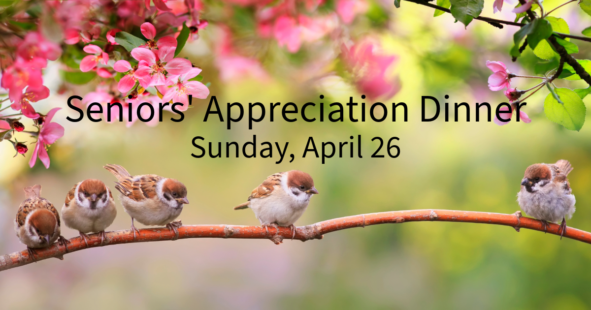 Seniors Appreciation Dinner at the LVCC